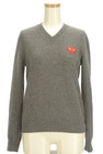 COMME des GARCONS ワンポイントVネックニットの買取実績