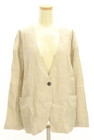 mica&deal リネン混ストレッチノーカラージャケットの買取実績