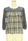 KATHARINE ROSS レース×チェック柄シアーカットソーの買取実績